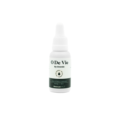 Orenda Botanicals O de Vie | MCT Oil Tincture. Taking a few drops of hemp oil is becoming an integral part in the daily routine for many people. Especially those looking for help with both inflamed joints and skin (acne), as well as anxiety, mild depression, and insomnia.